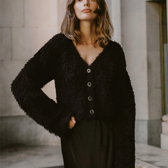 NWT Christy Dawn Jean Cardigan - Picture 3 of 9